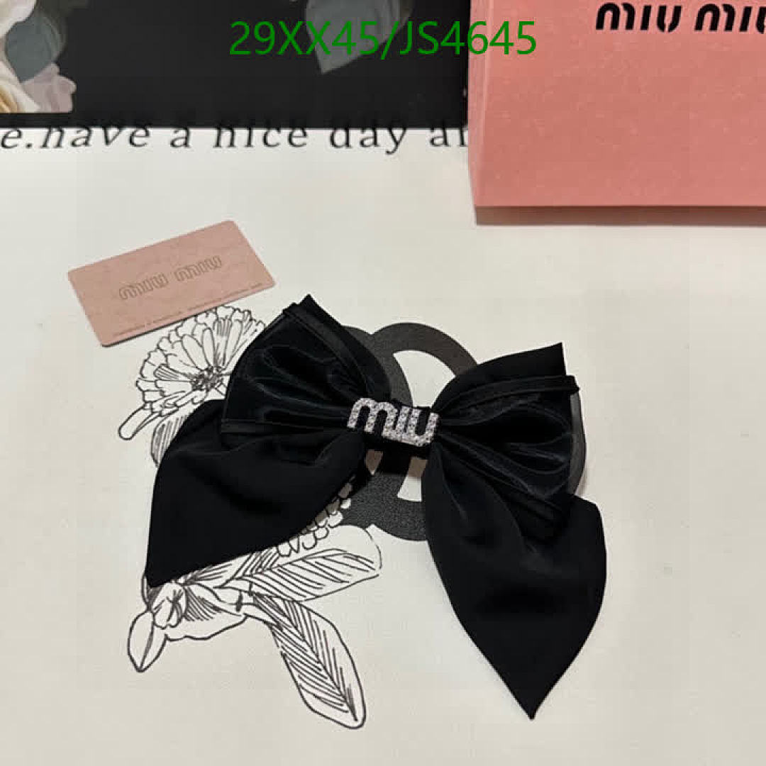 MIU MIU-Headband Code: JS4645 $: 29USD