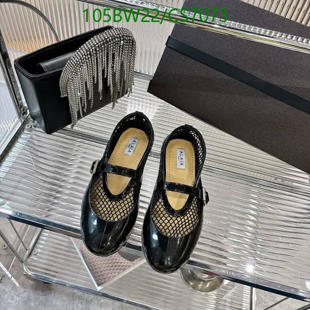 ALAIA-Women Shoes Code: CS7073 $: 105USD