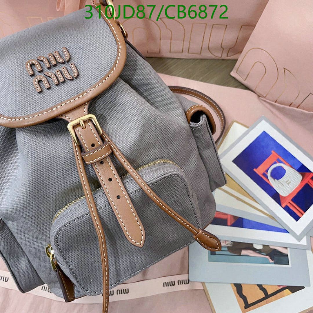 Miu Miu-Bag-Mirror Quality Code: CB6872 $: 310USD