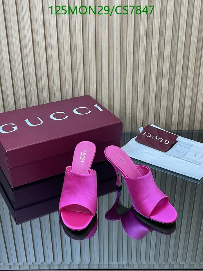 Gucci-Women Shoes Code: CS7847 $: 125USD