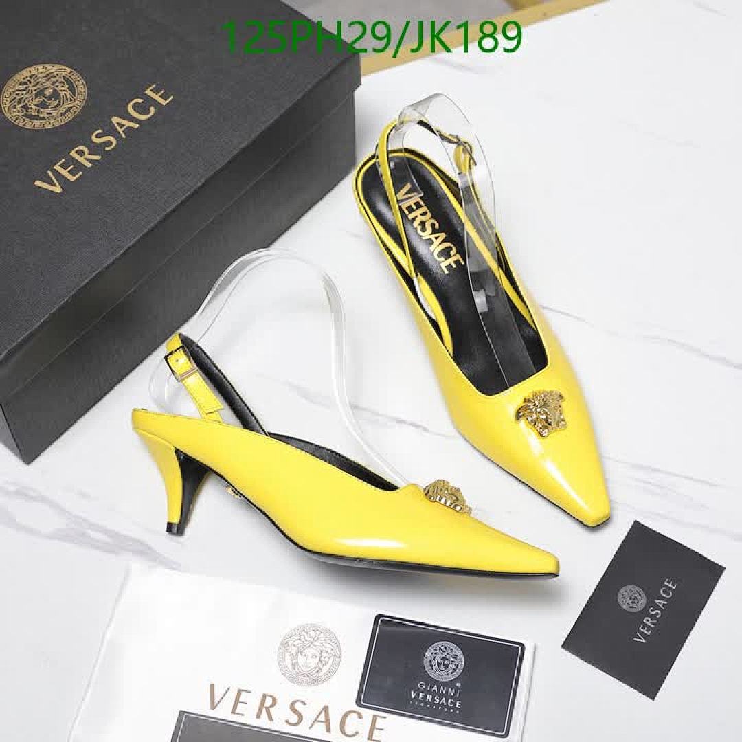Versace-Women Shoes Code: JK189 $: 125USD