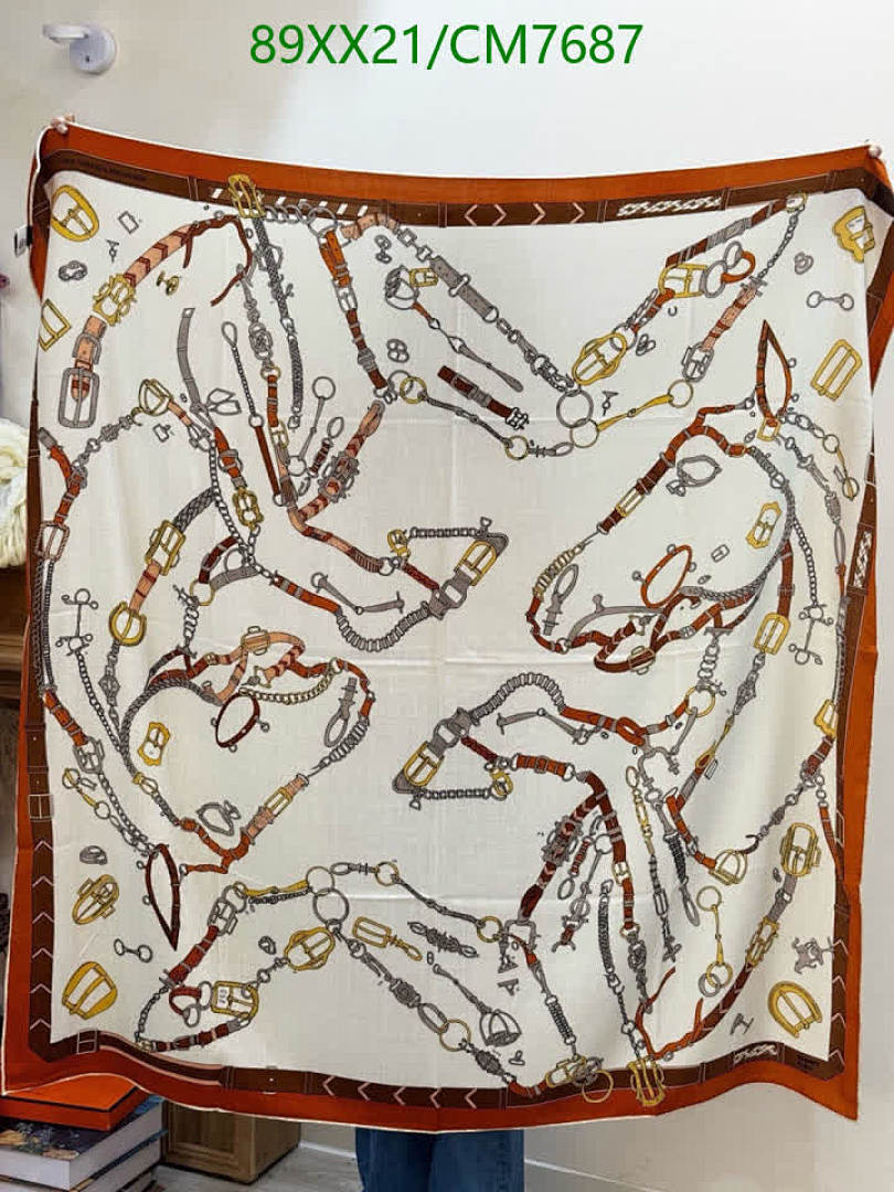 Hermes-Scarf Code: CM7687 $: 89USD