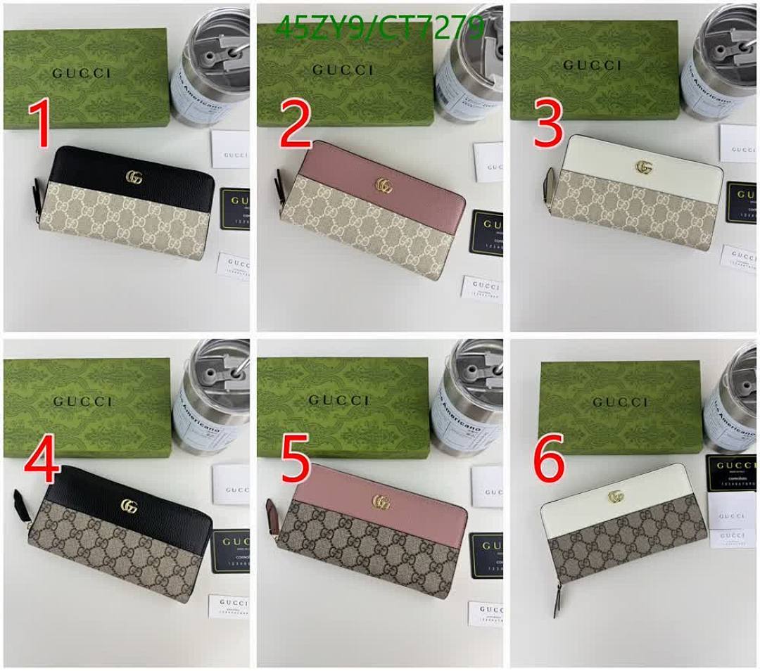 Gucci-Wallet-4A Quality Code: CT7279 $: 45USD