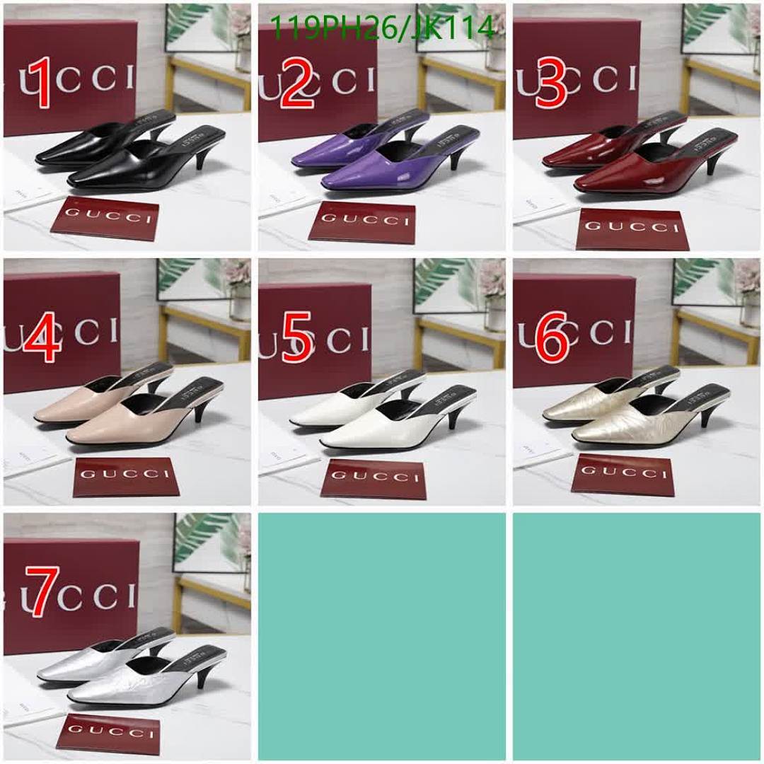 Gucci-Women Shoes Code: JK114 $: 119USD