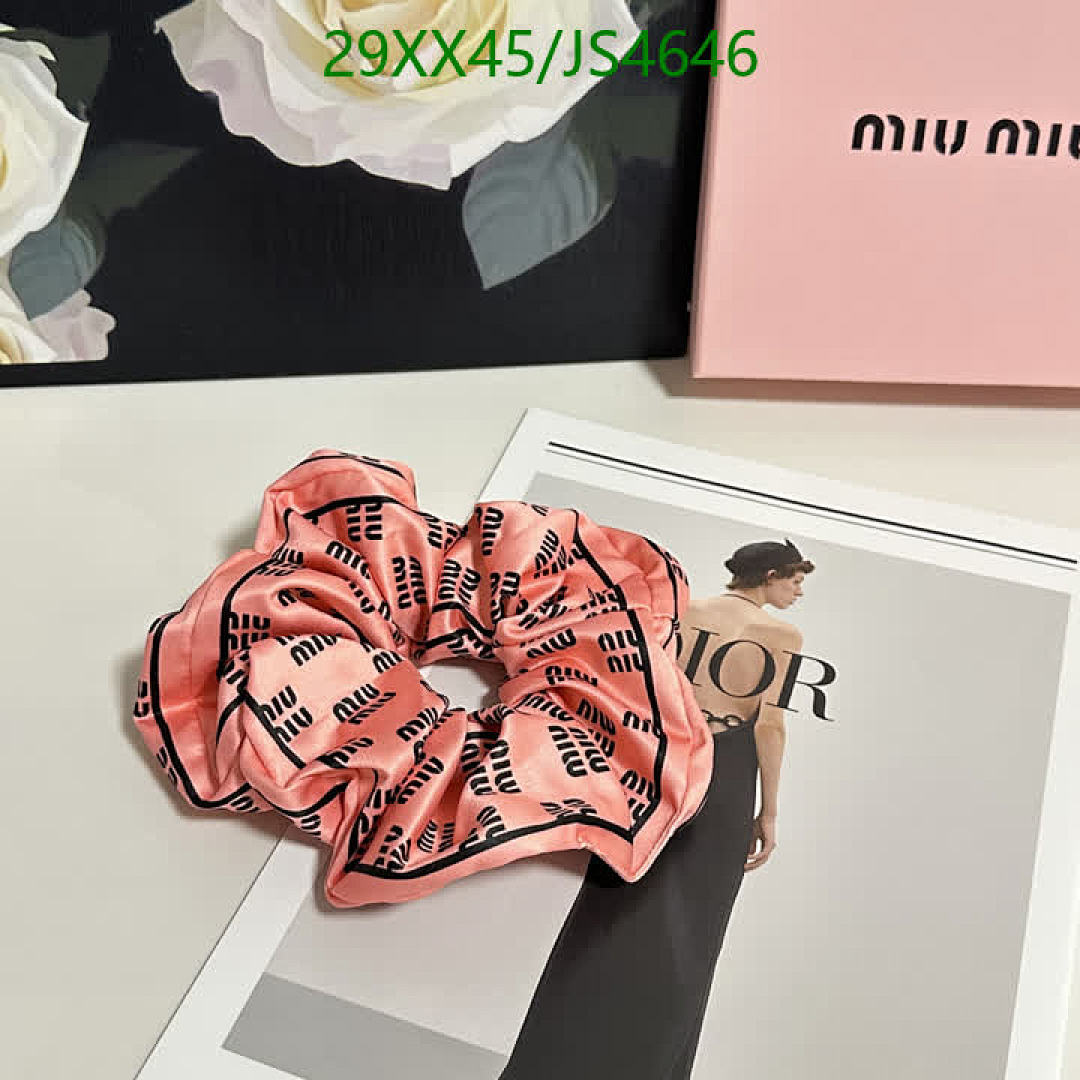 MIU MIU-Headband Code: JS4646 $: 29USD