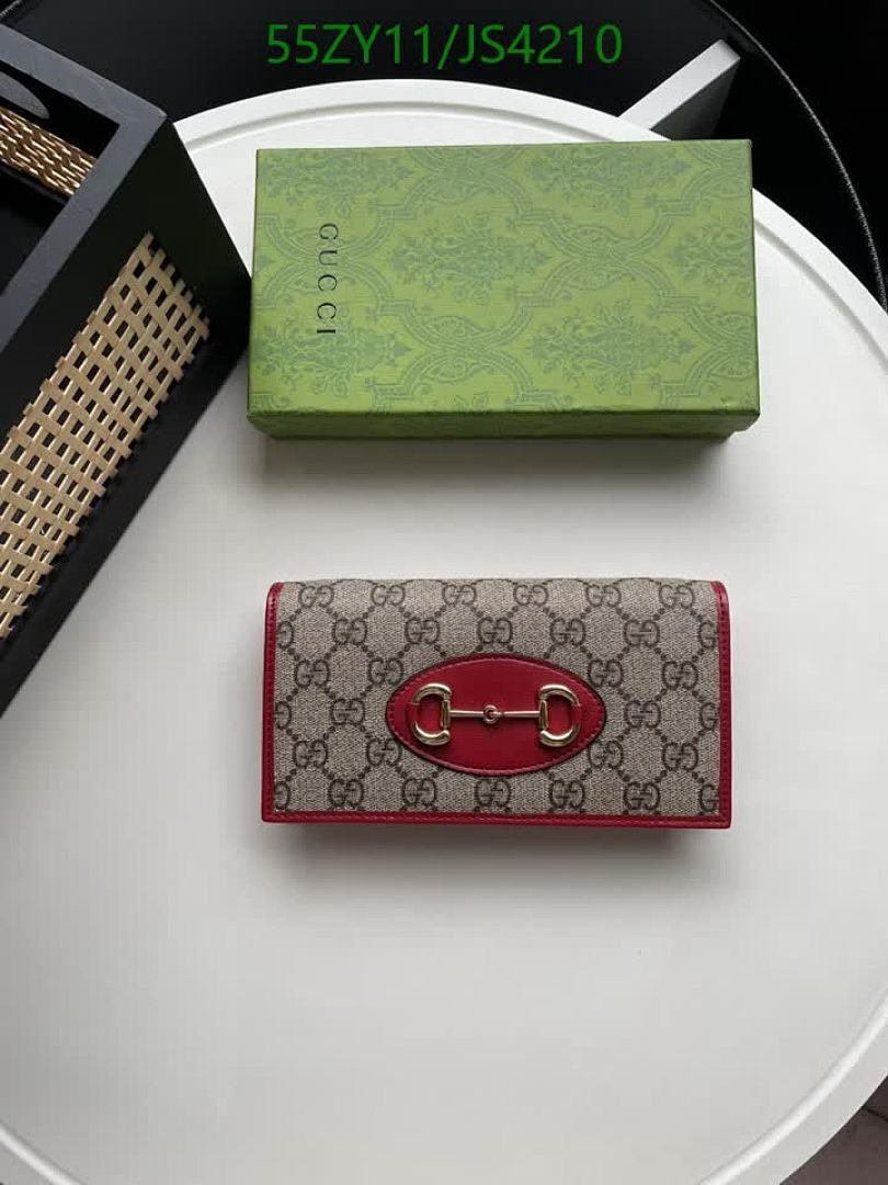 Gucci-Wallet-4A Quality Code: JS4210 $: 55USD