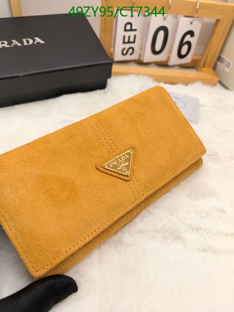 Prada-Wallet-4A Quality Code: CT7344 $: 49USD