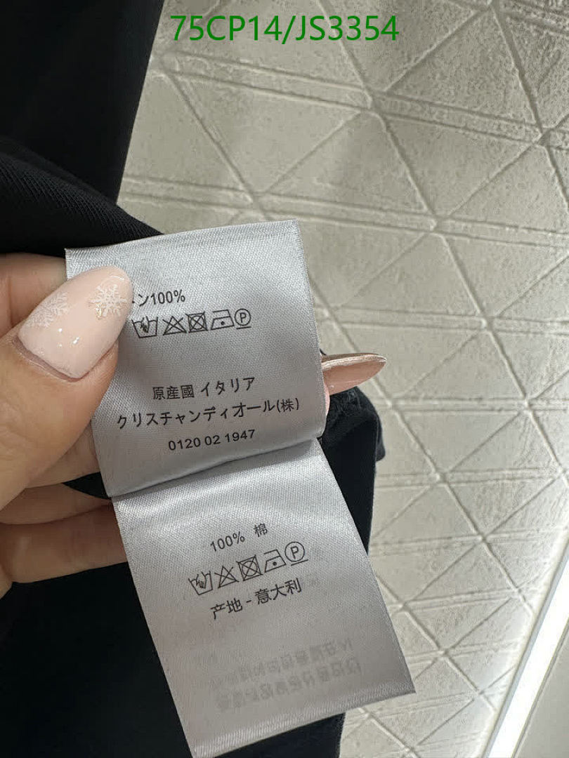 Dior-Clothing Code: JS3354 $: 75USD