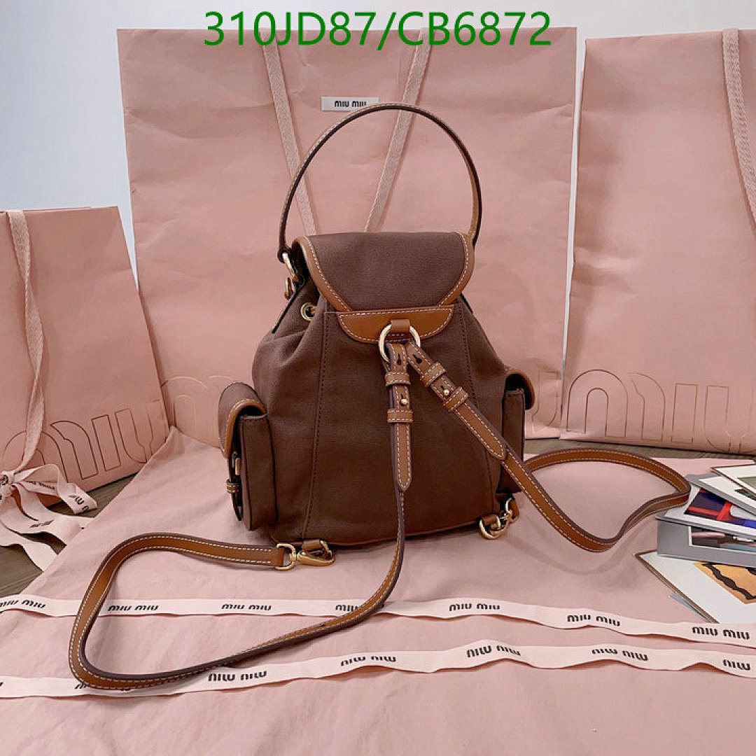 Miu Miu-Bag-Mirror Quality Code: CB6872 $: 310USD