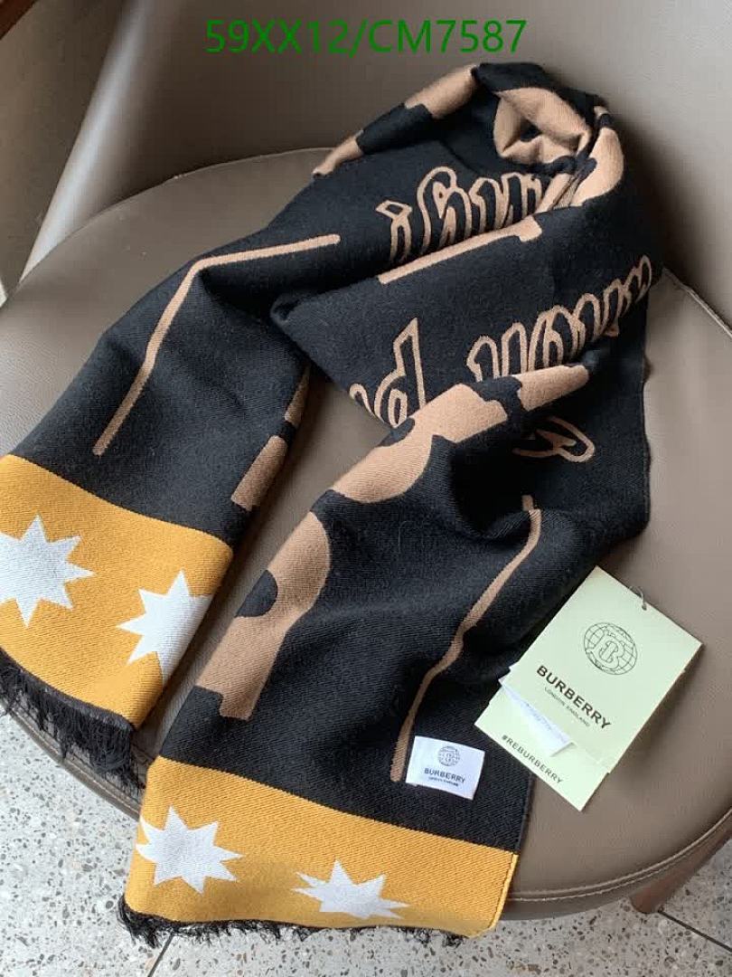 Burberry-Scarf Code: CM7587 $: 59USD