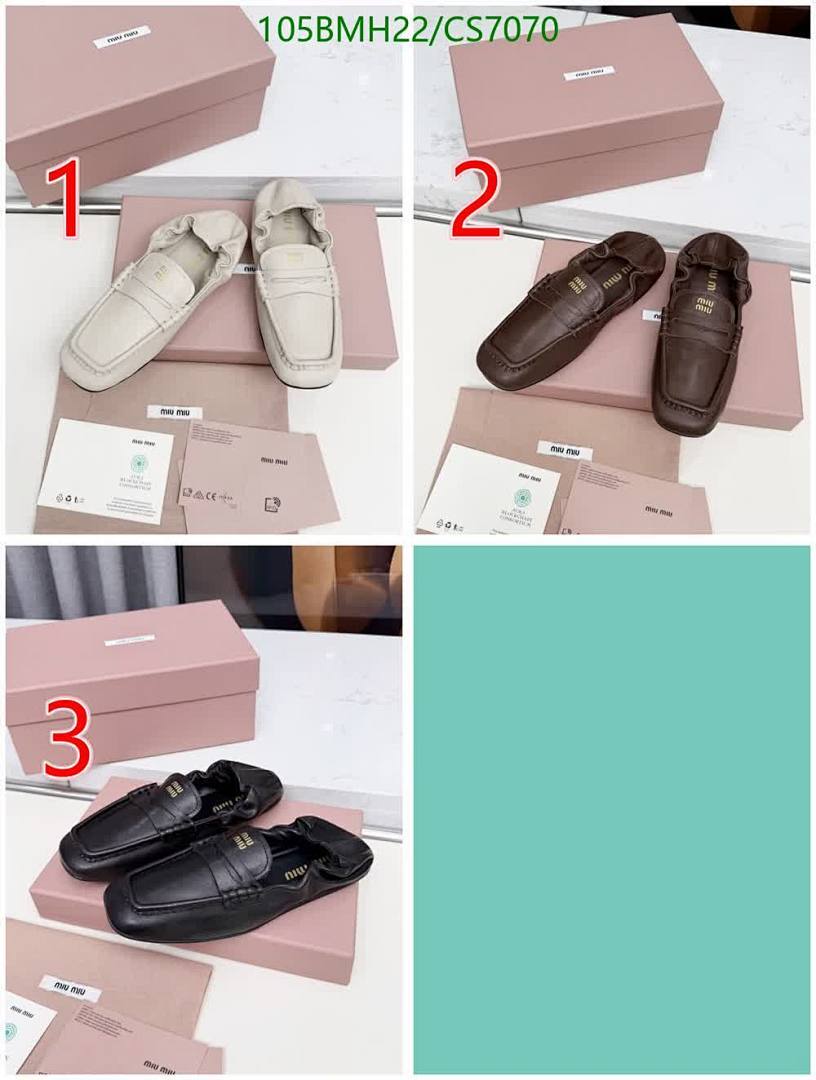 Miu Miu-Women Shoes Code: CS7070 $: 105USD