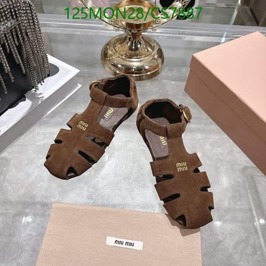 Miu Miu-Women Shoes Code: CS7887 $: 125USD