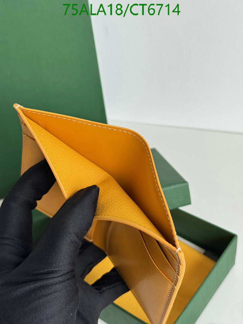 Goyard-Wallet Mirror Quality Code: CT6714 $: 75USD