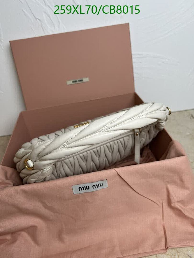 Miu Miu-Bag-Mirror Quality Code: CB8015 $: 259USD