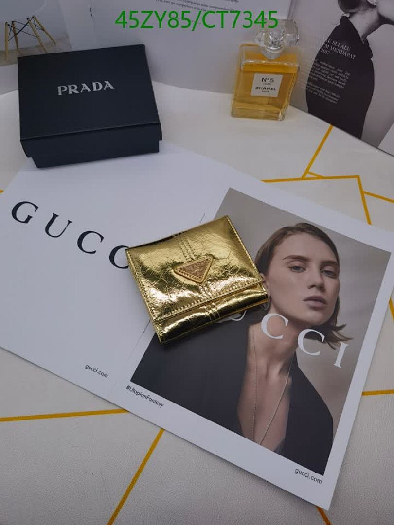 Prada-Wallet-4A Quality Code: CT7345 $: 45USD