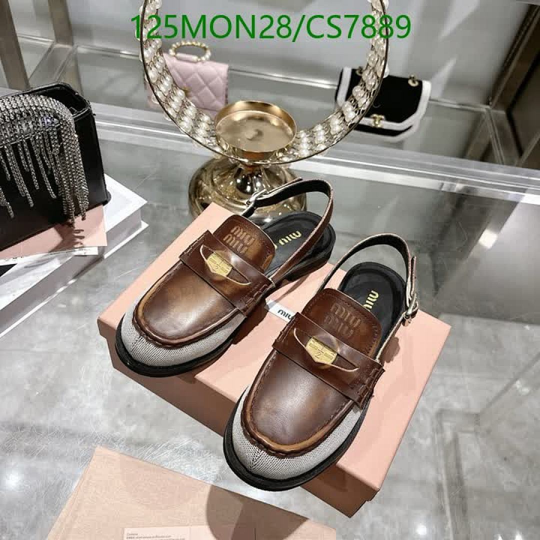 Miu Miu-Women Shoes Code: CS7889 $: 125USD
