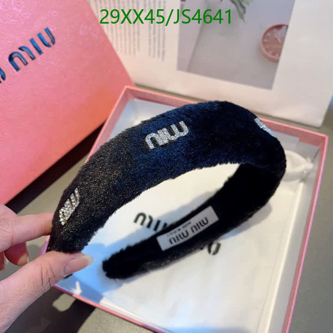 MIU MIU-Headband Code: JS4641 $: 29USD