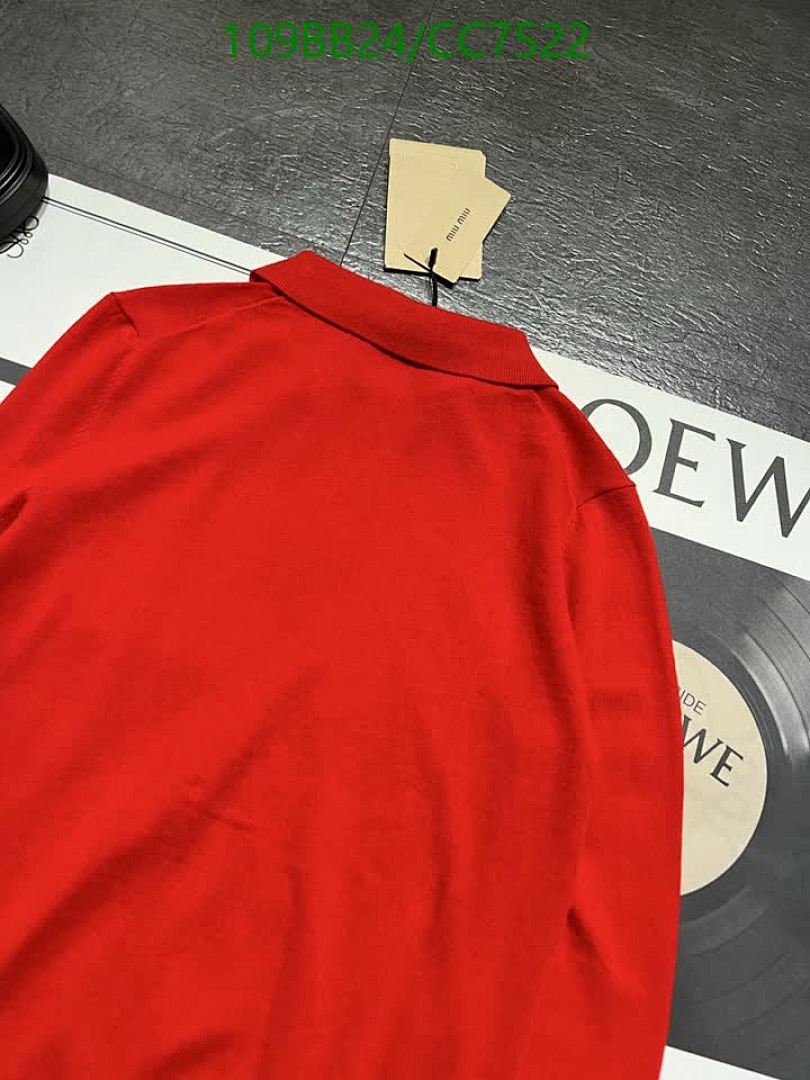 MIUMIU-Clothing Code: CC7522 $: 109USD