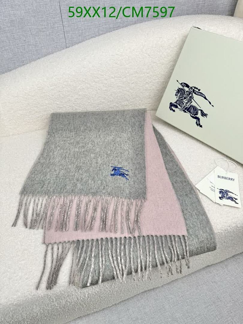 Burberry-Scarf Code: CM7597 $: 59USD