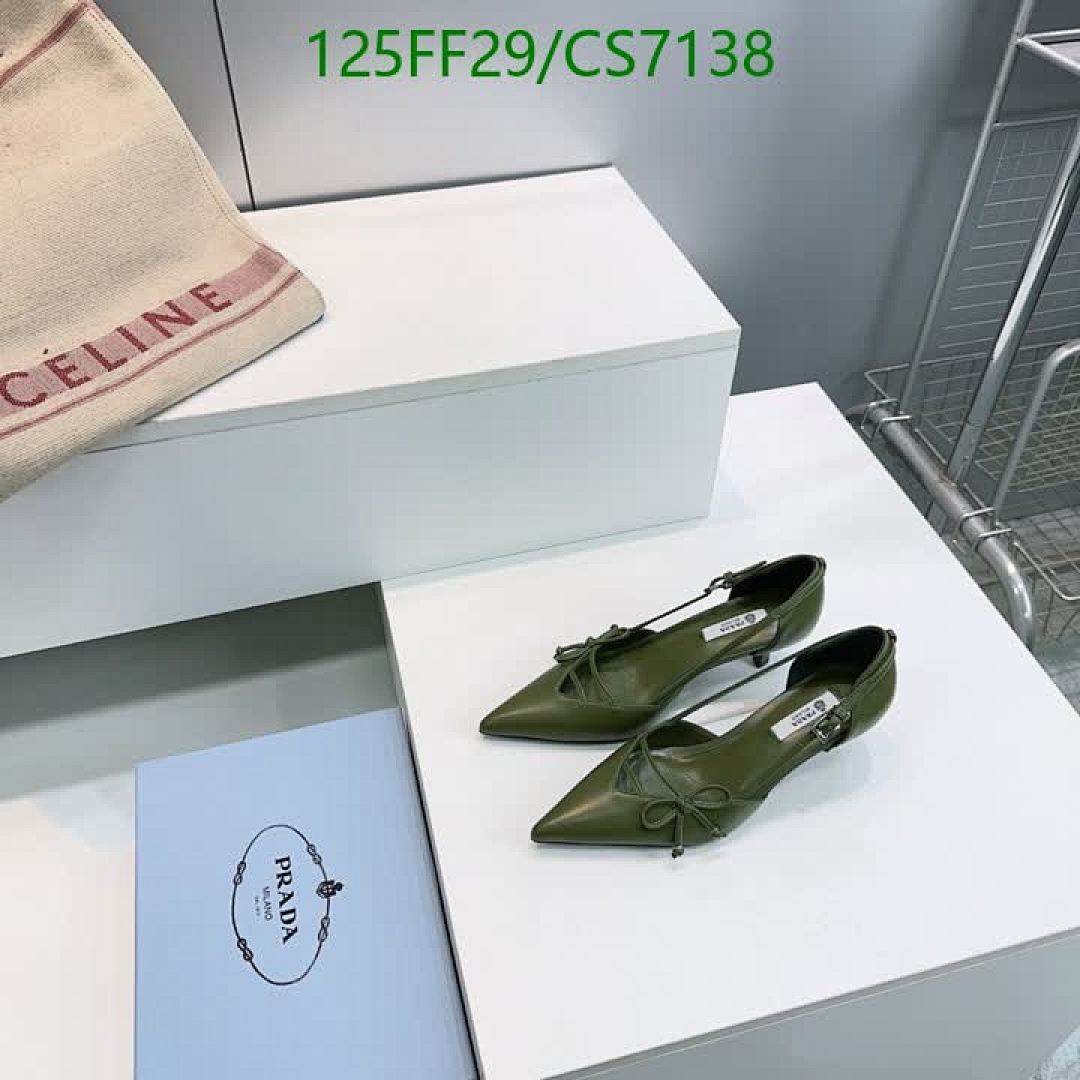 Prada-Women Shoes Code: CS7138 $: 125USD