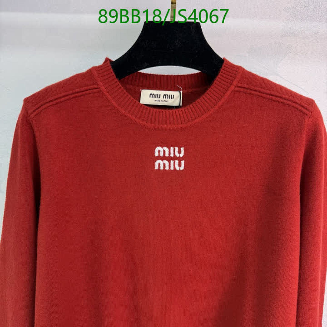 MIUMIU-Clothing Code: JS4067 $: 89USD