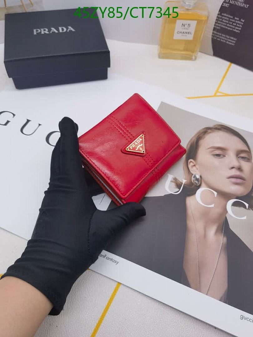 Prada-Wallet-4A Quality Code: CT7345 $: 45USD