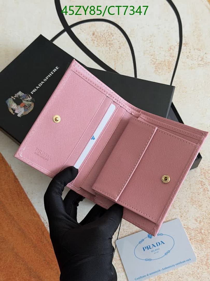 Prada-Wallet-4A Quality Code: CT7347 $: 45USD