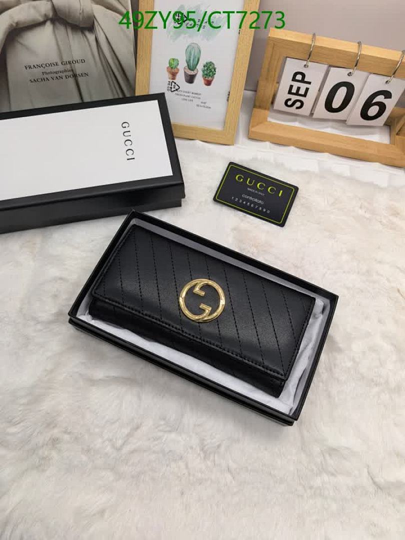 Gucci-Wallet-4A Quality Code: CT7273 $: 49USD
