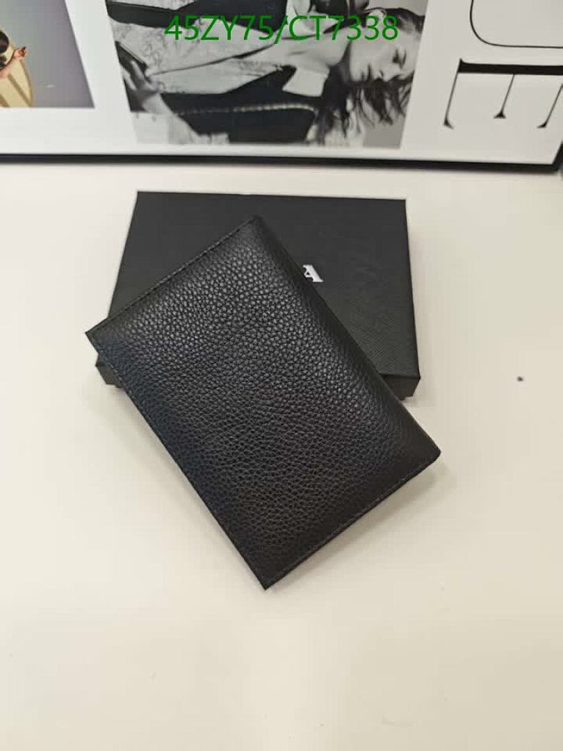 Prada-Wallet-4A Quality Code: CT7338 $: 45USD