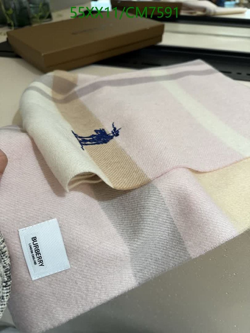 Burberry-Scarf Code: CM7591 $: 55USD