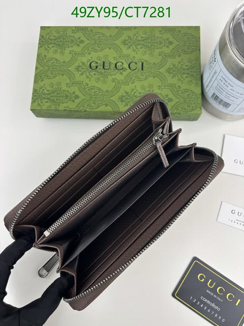 Gucci-Wallet-4A Quality Code: CT7281 $: 49USD
