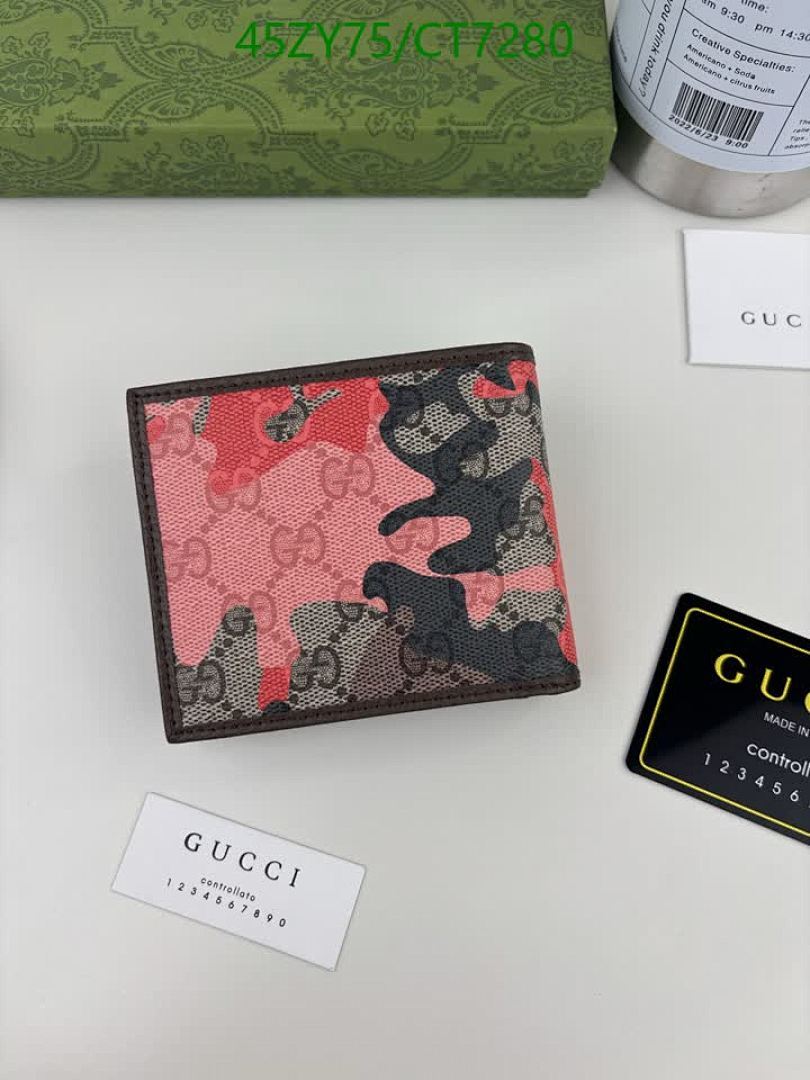 Gucci-Wallet-4A Quality Code: CT7280 $: 45USD