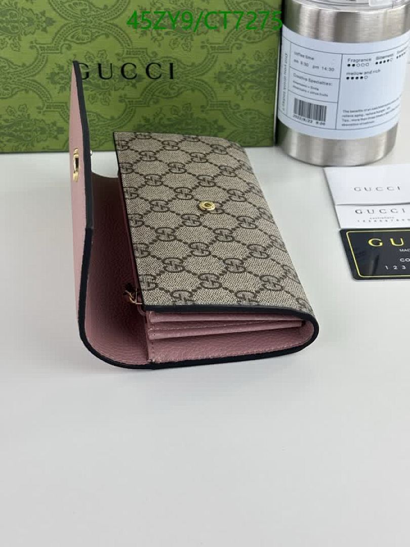 Gucci-Wallet-4A Quality Code: CT7275 $: 45USD