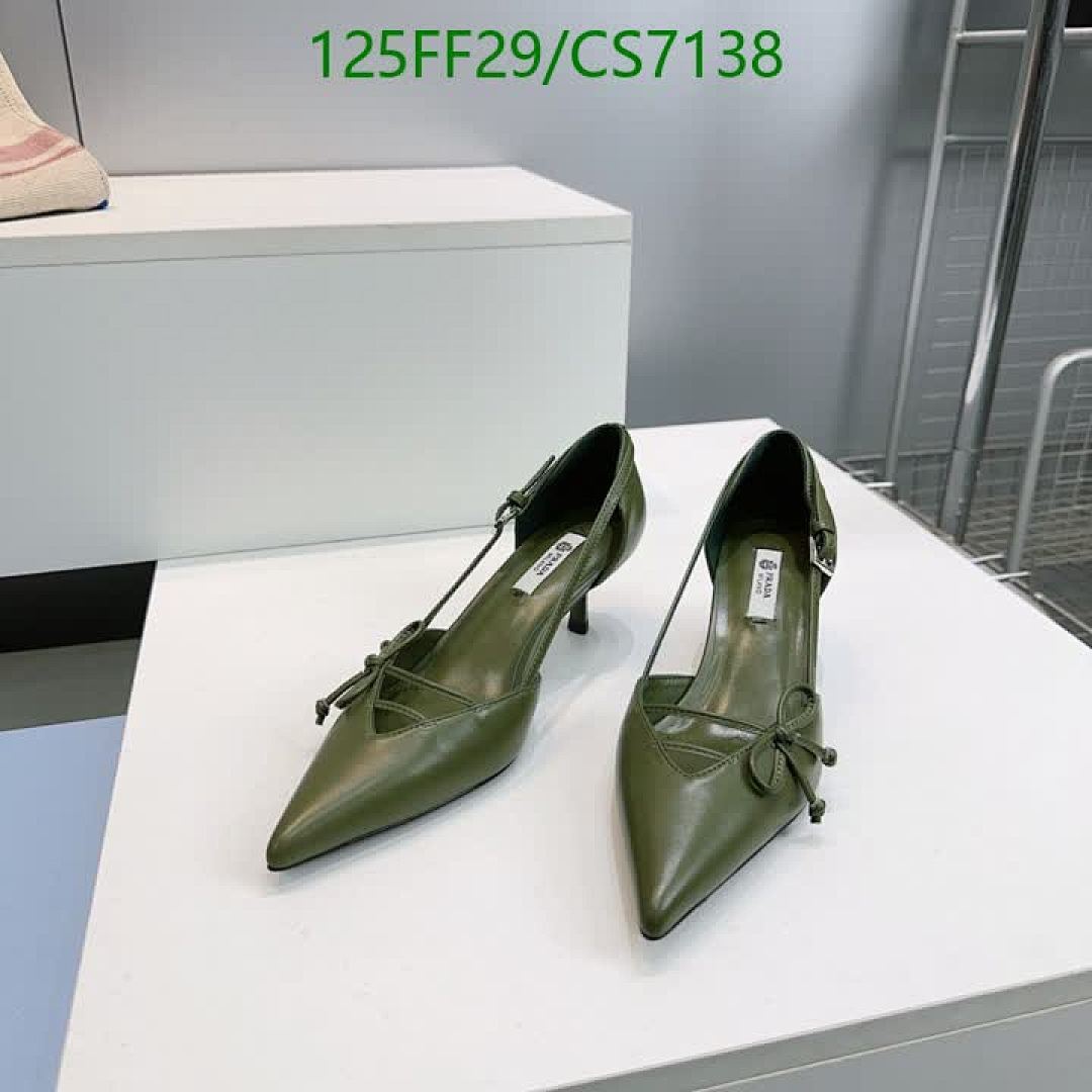Prada-Women Shoes Code: CS7138 $: 125USD