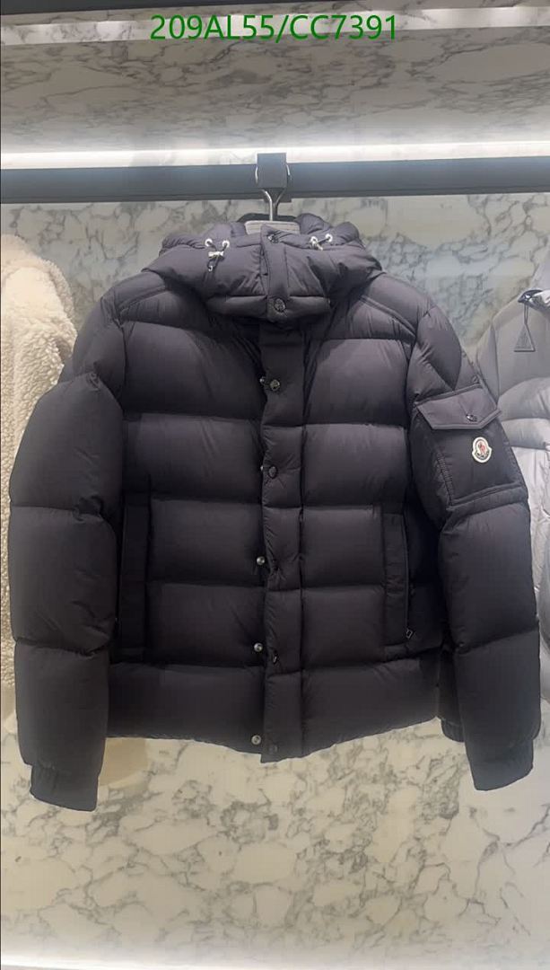 Moncler-Down jacket Women Code: CC7391 $: 209USD