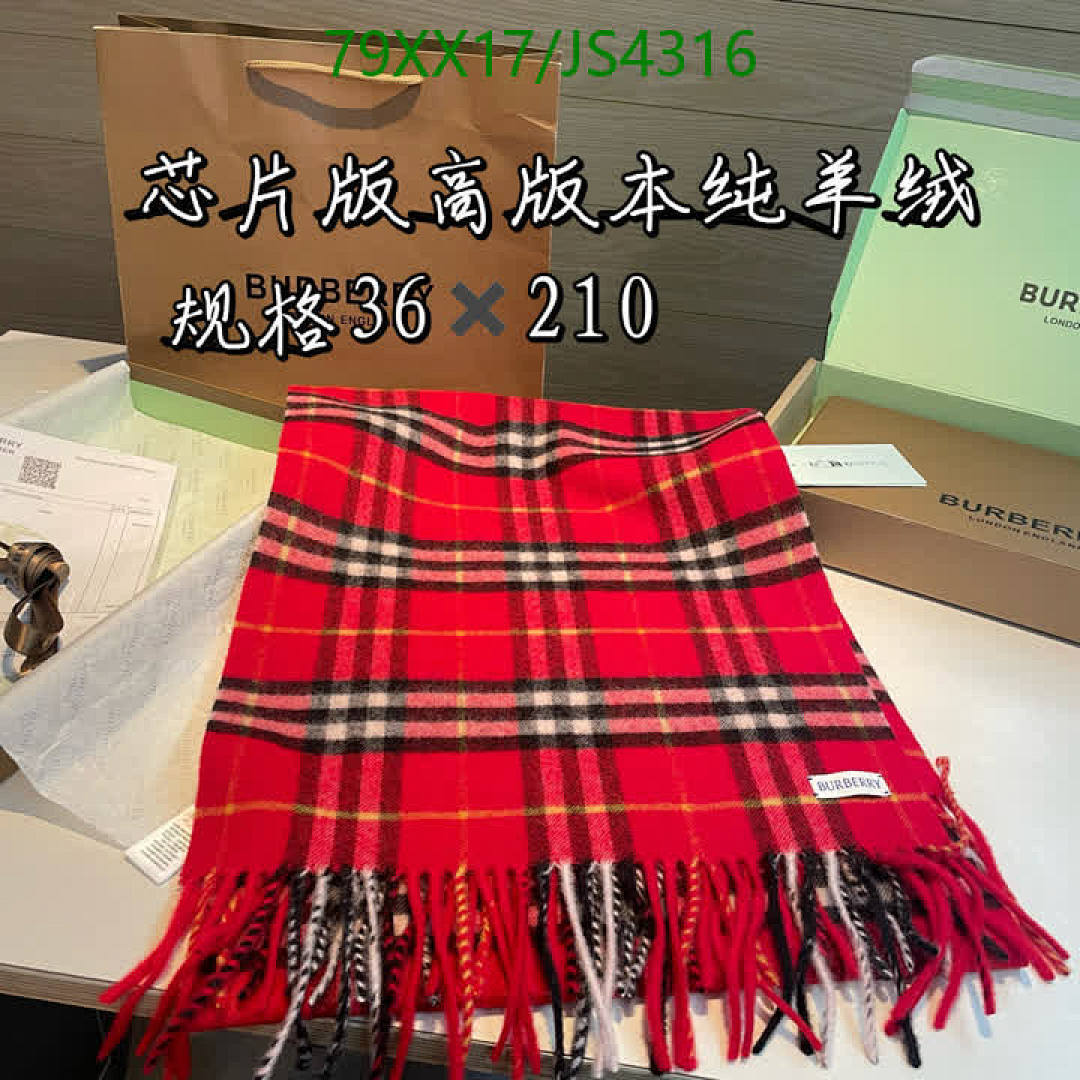 Burberry-Scarf Code: JS4316 $: 79USD