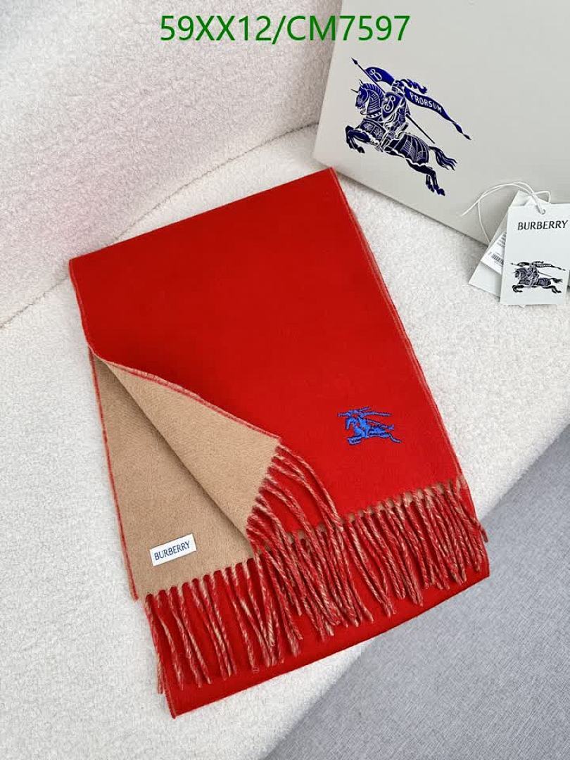 Burberry-Scarf Code: CM7597 $: 59USD