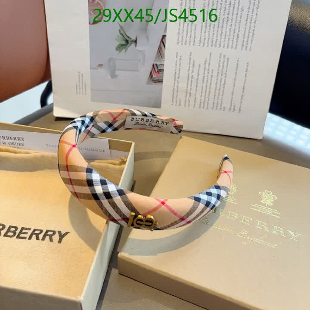 Burberry-Headband Code: JS4516 $: 29USD
