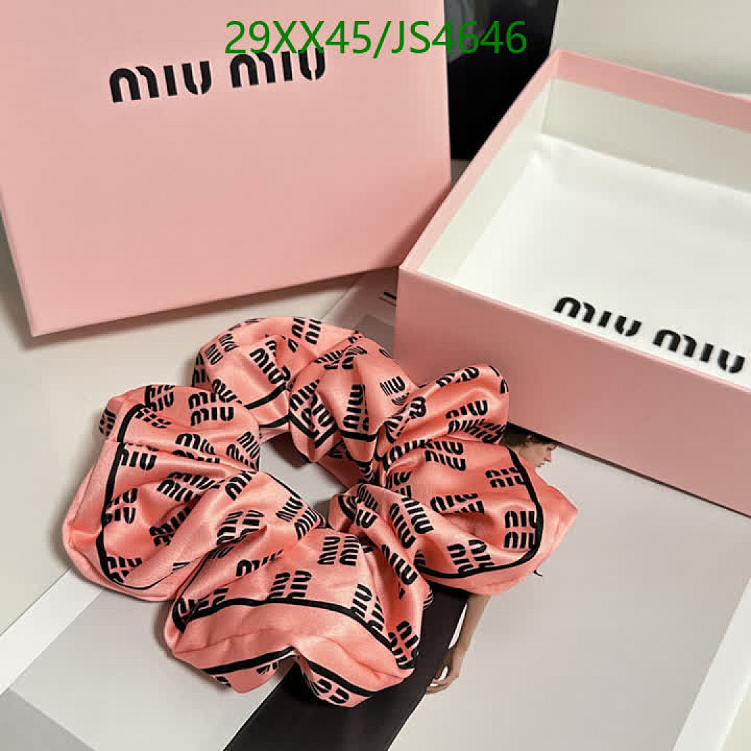 MIU MIU-Headband Code: JS4646 $: 29USD