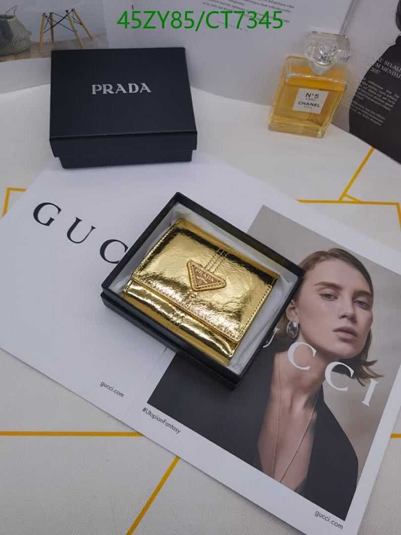 Prada-Wallet-4A Quality Code: CT7345 $: 45USD