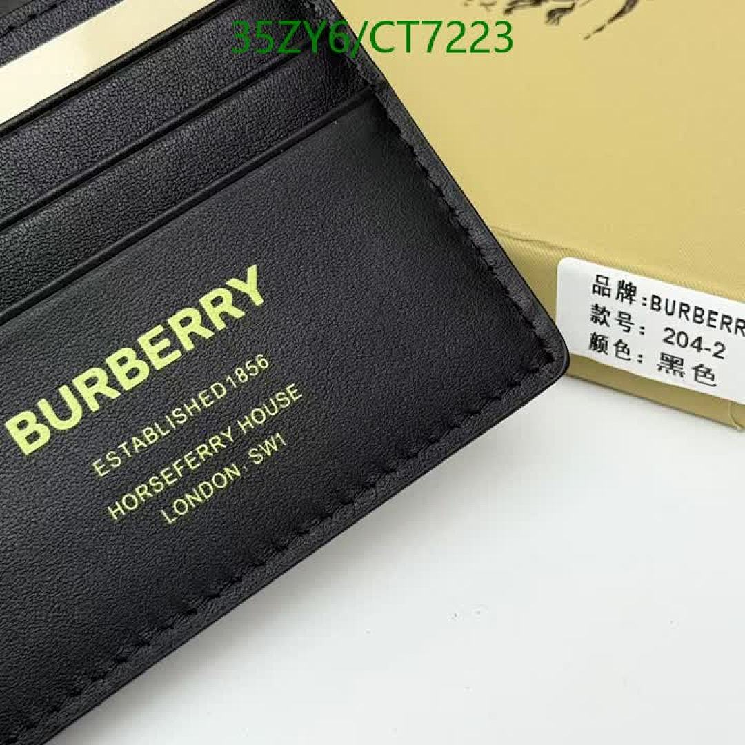 Burberry-Wallet-4A Quality Code: CT7223 $: 35USD