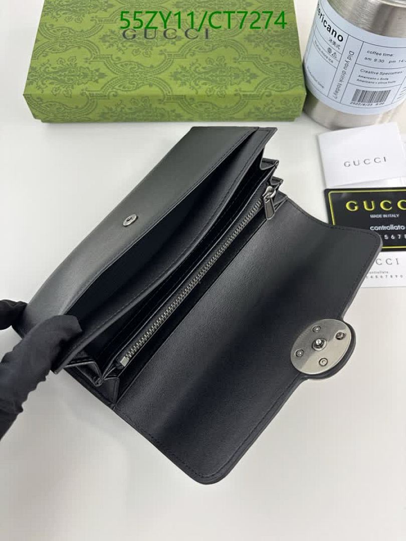 Gucci-Wallet-4A Quality Code: CT7274 $: 55USD