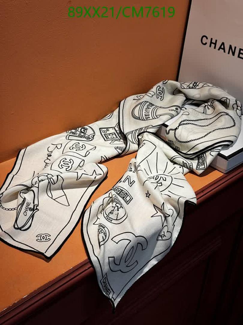 Chanel-Scarf Code: CM7619 $: 89USD