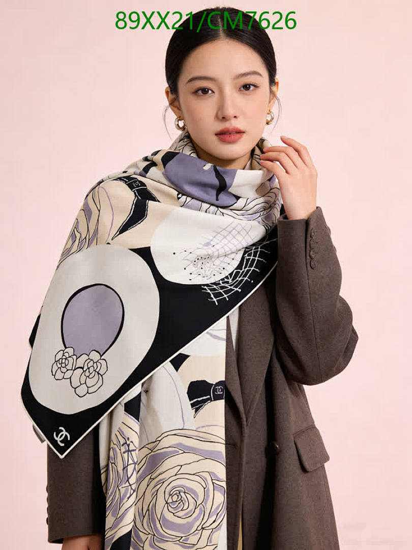 Chanel-Scarf Code: CM7626 $: 89USD