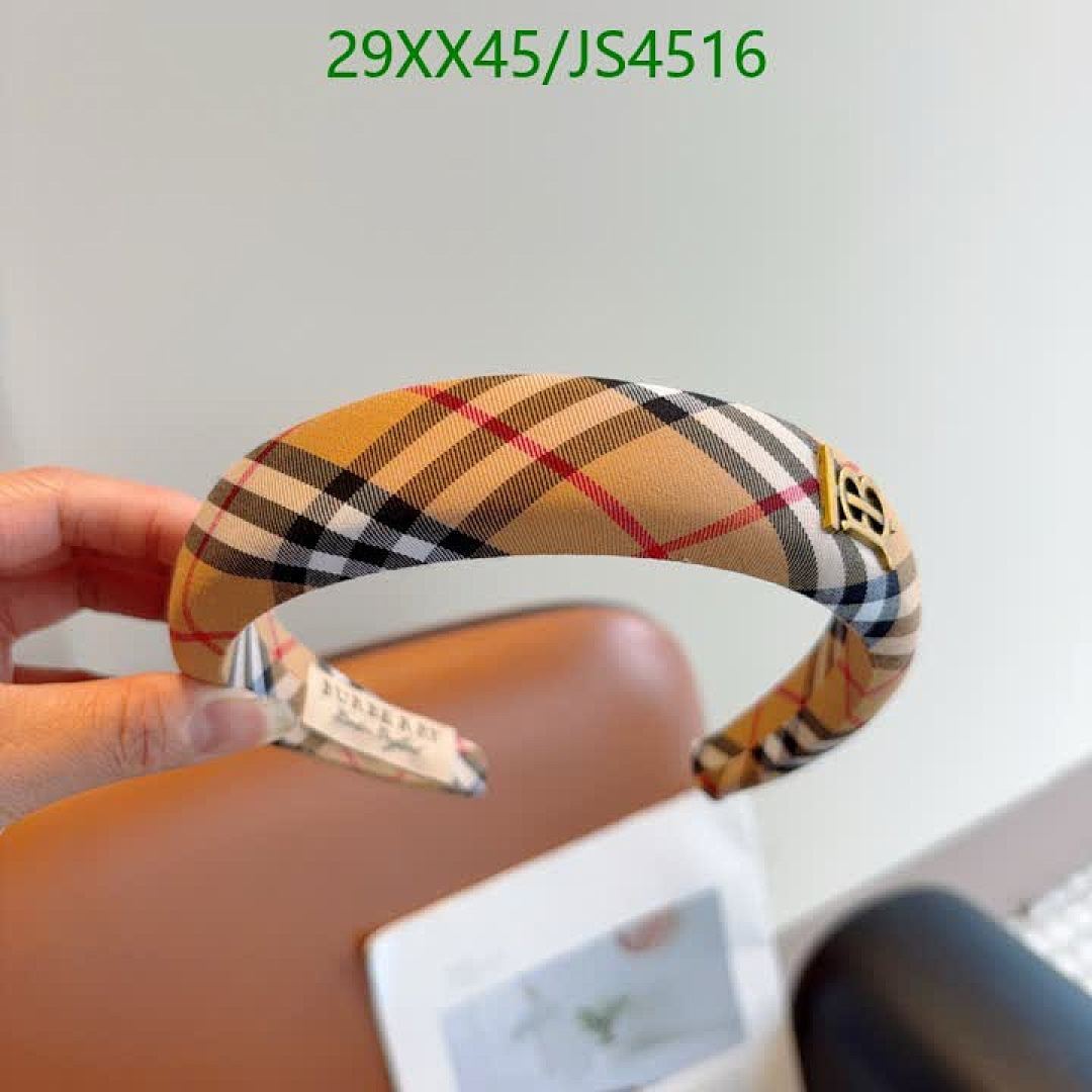 Burberry-Headband Code: JS4516 $: 29USD