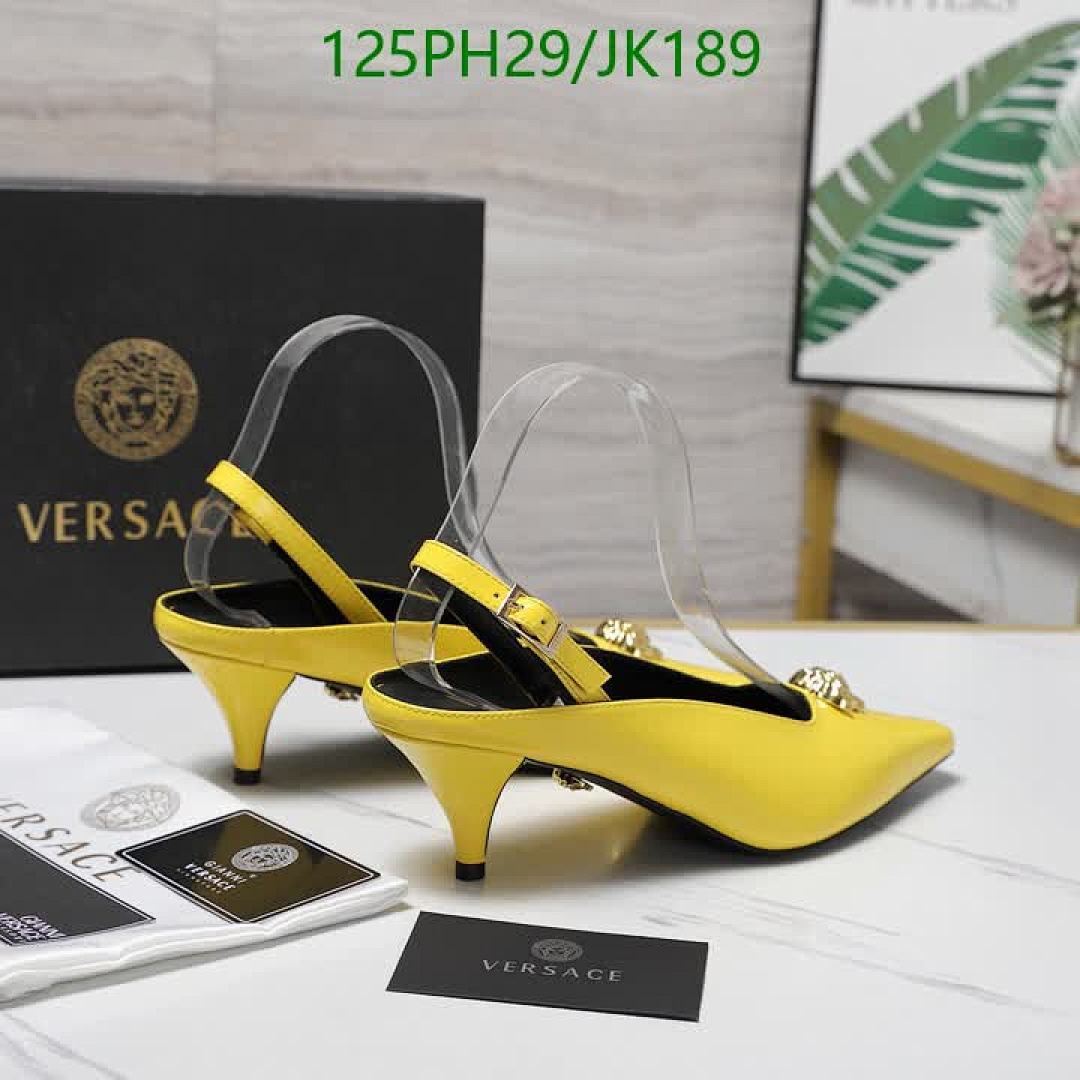 Versace-Women Shoes Code: JK189 $: 125USD