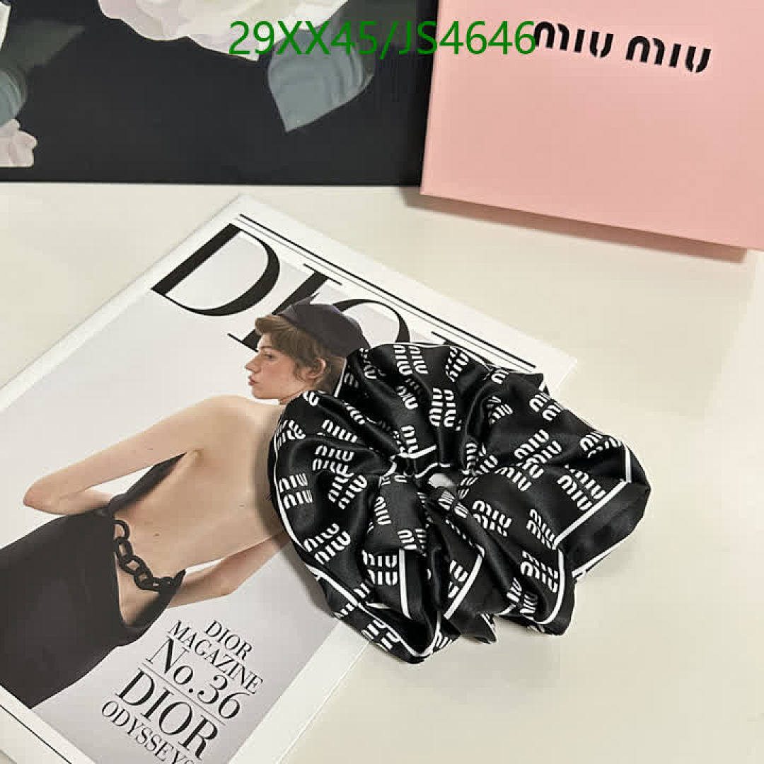 MIU MIU-Headband Code: JS4646 $: 29USD