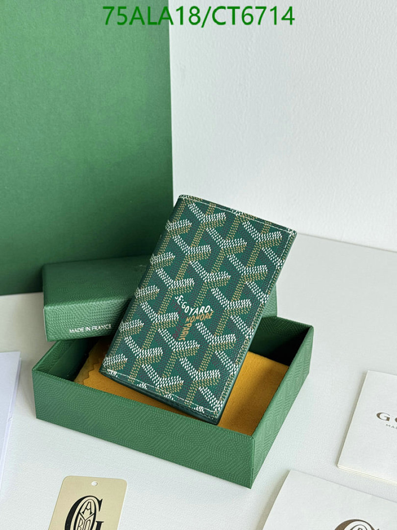 Goyard-Wallet Mirror Quality Code: CT6714 $: 75USD