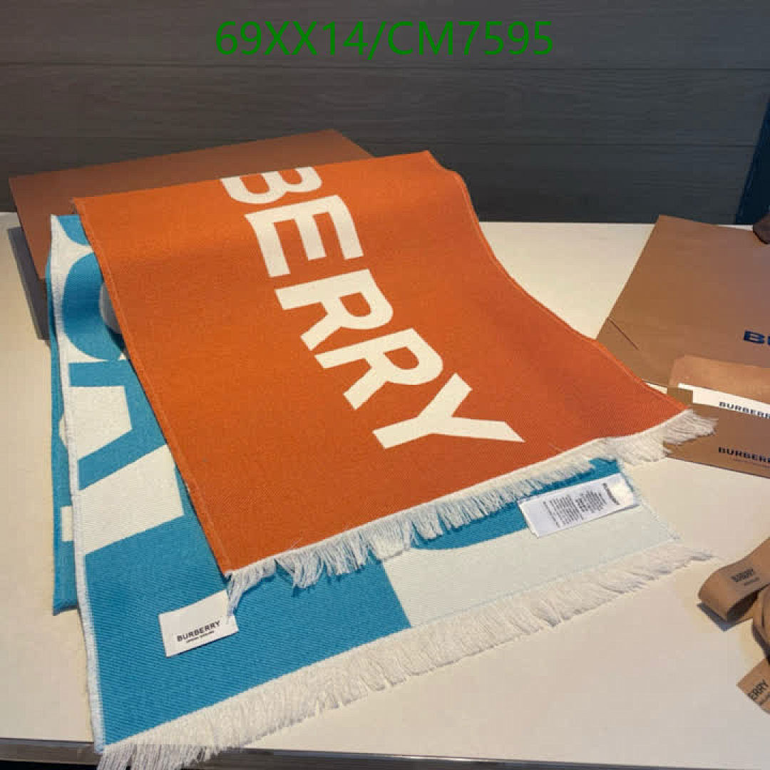 Burberry-Scarf Code: CM7595 $: 69USD
