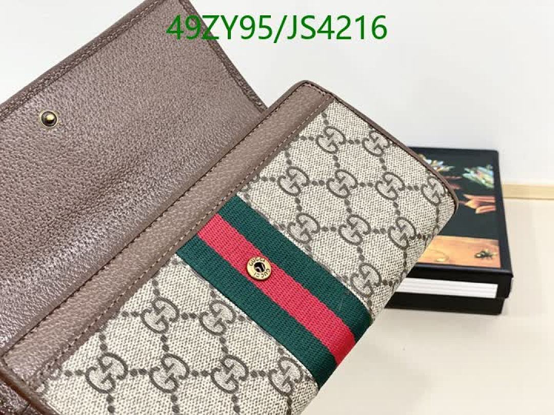 Gucci-Wallet-4A Quality Code: JS4216 $: 49USD